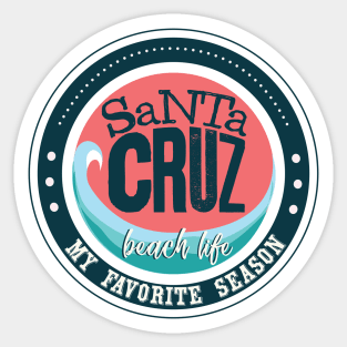 Santa cruz Sticker